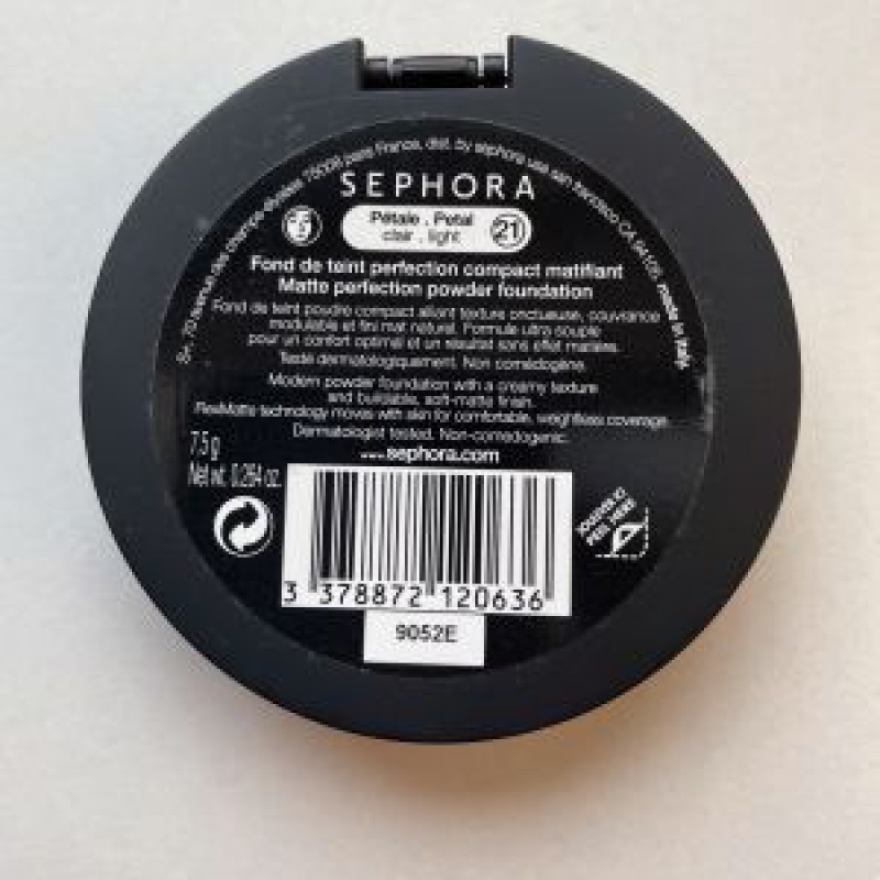 SEPHORA - Matte Perfection Powder Foundation shade 20 - Original - SEPHORA Powder--2
