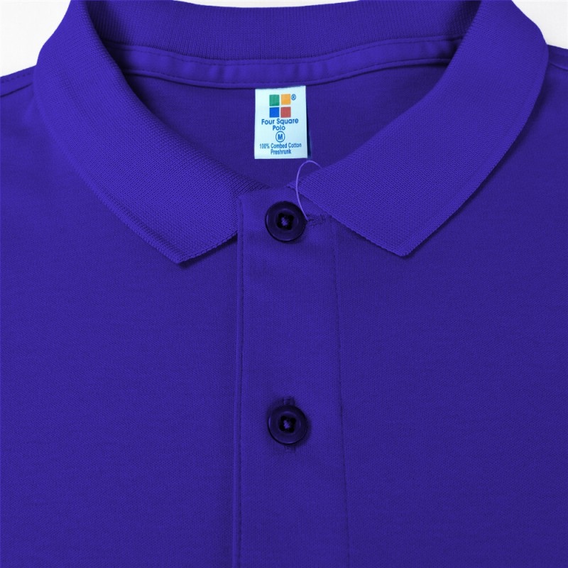 Mens Polo Shirts Short Sleeve Regular Fit Casual Golf Shirts--0