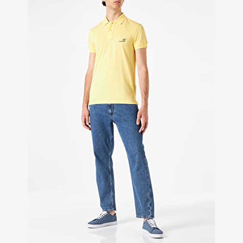 Men's Regular-Fit Polo T-shirt Pure Cotton--1