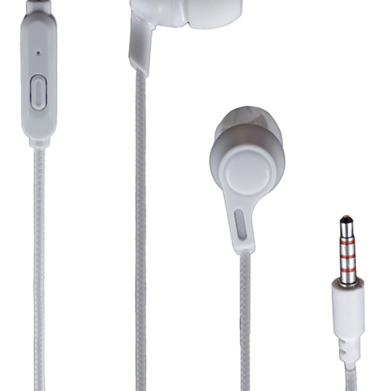 White Headphone With HQ Sound & Voice--0