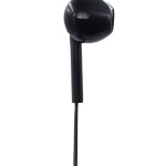 Black Headphones with Tangle Free Cable