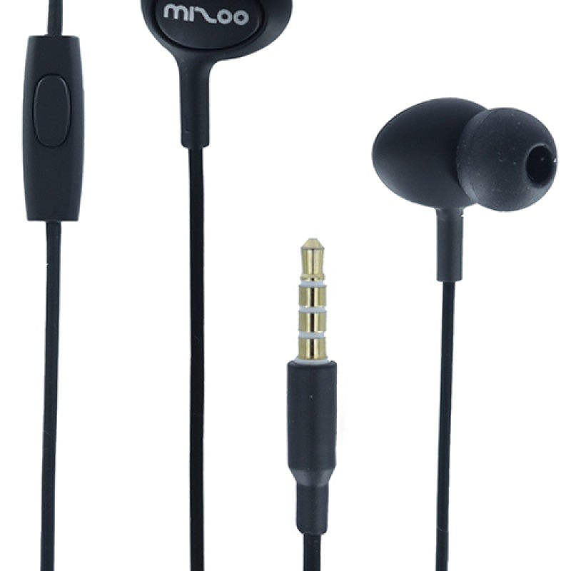 Black Headphones With HQ Voice And Music--1