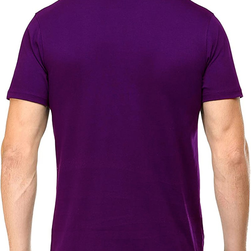 Men's Solid Regular T-Shirt--1