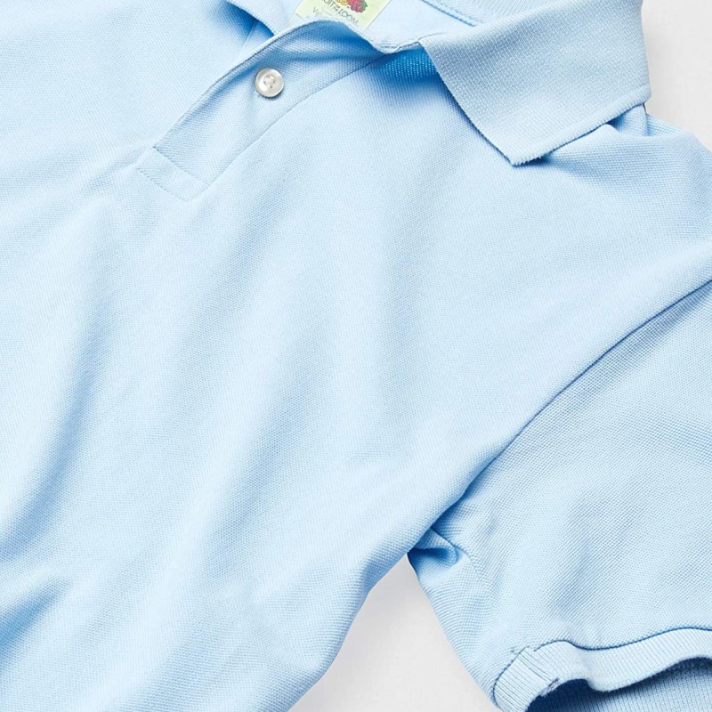 Plain Polo Shirts Kids Summer Short Sleeve--1