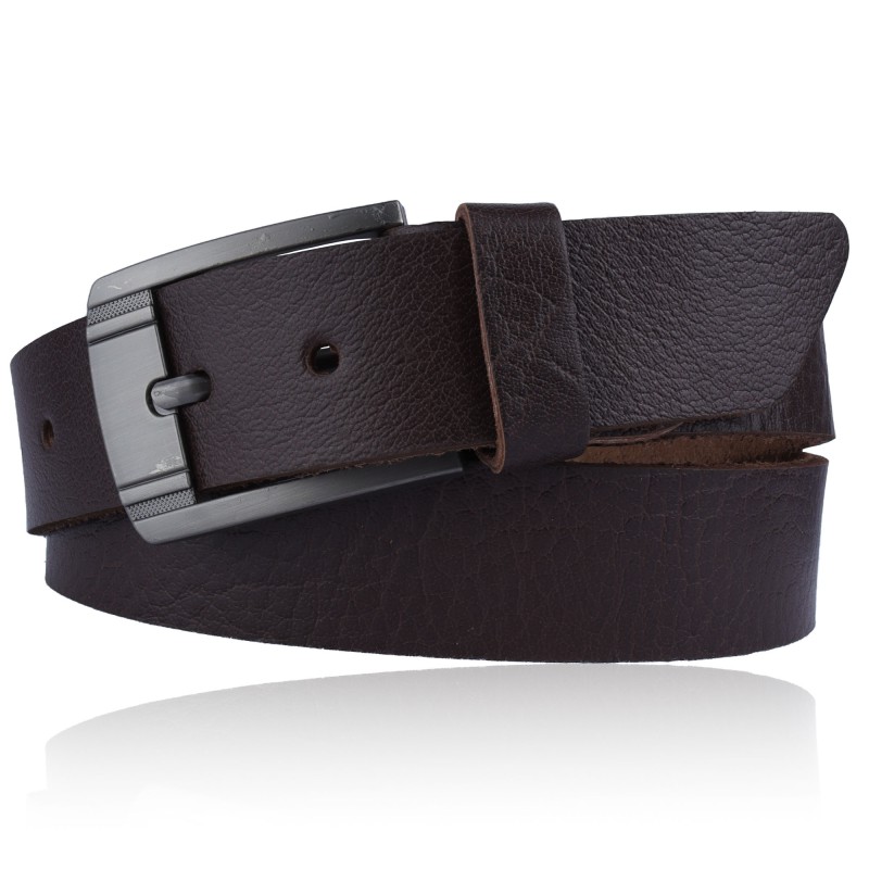 Maroon Leather Belt For men--1