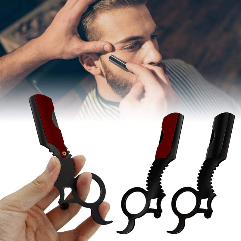 Finger Ring Style Barber Shaving Razor For Personal--2