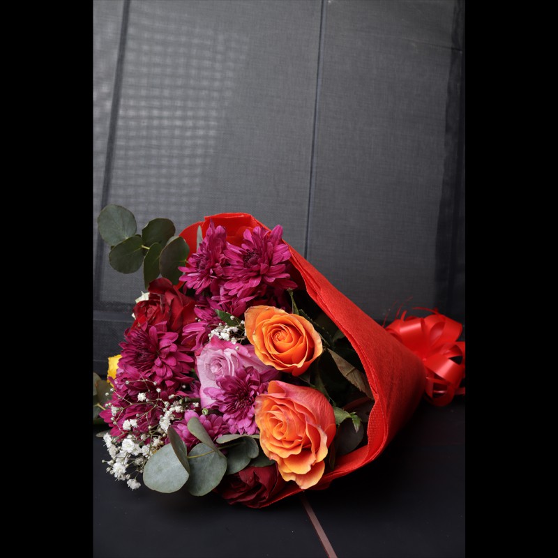 Rose Bouquets Decoration for Table Home Office Wedding anniversary birthday events--1