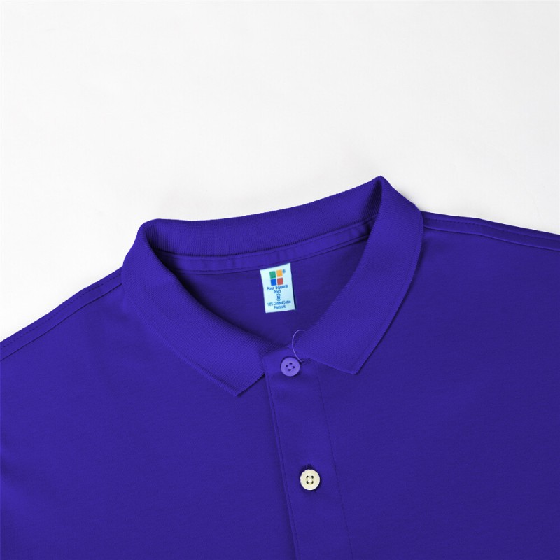 Mens Polo Shirts Short Sleeve Regular Fit Casual Golf Shirts--3
