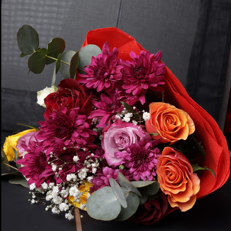 Rose Bouquets Decoration for Table Home Office Wedding anniversary birthday events--0