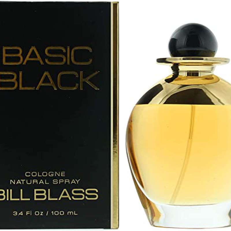 Bill Blass Basic Black for Women, 3.4 oz Cologne Spray--2