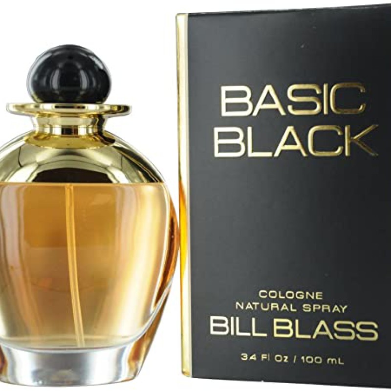 Bill Blass Basic Black for Women, 3.4 oz Cologne Spray--0