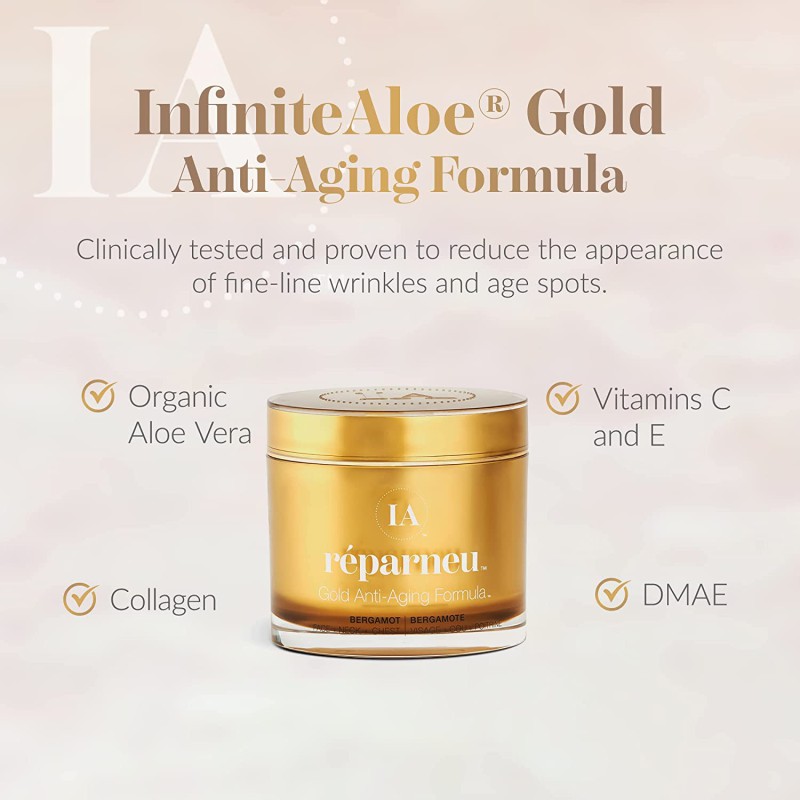 InfiniteAloe Gold Anti-Aging Formula - Organic Aloe Anti-Aging--4