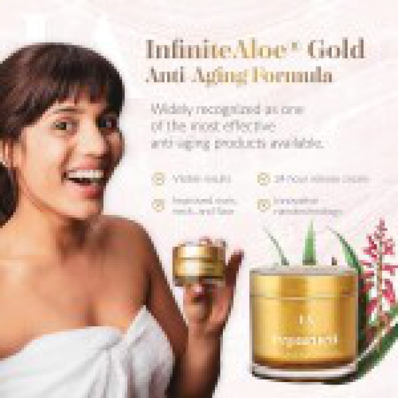 Combo 2 pcs InfiniteAloe Gold Anti-Aging Formula - Organic Aloe Anti-Aging Ingredients--3