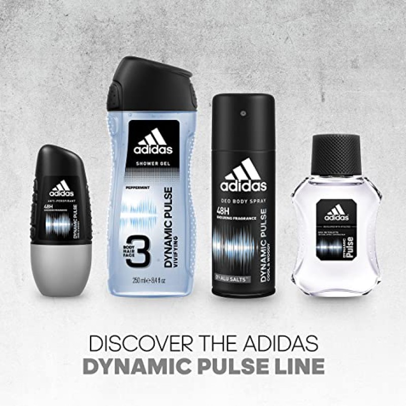 Adidas Dynamic Pulse Eau De Toilette Spray 100 Ml--3