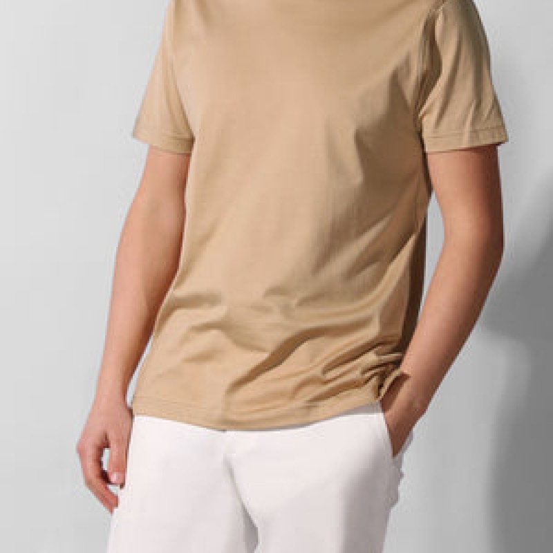 Men's Solid Regular T-Shirt--3