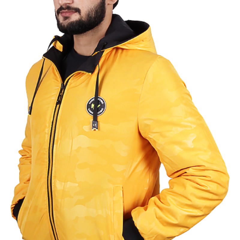 Minora Men's Double-Sided Windproof Jacket With Hood--3