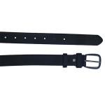 Minora Women’s Leather Belt Skinny Pin Buckle