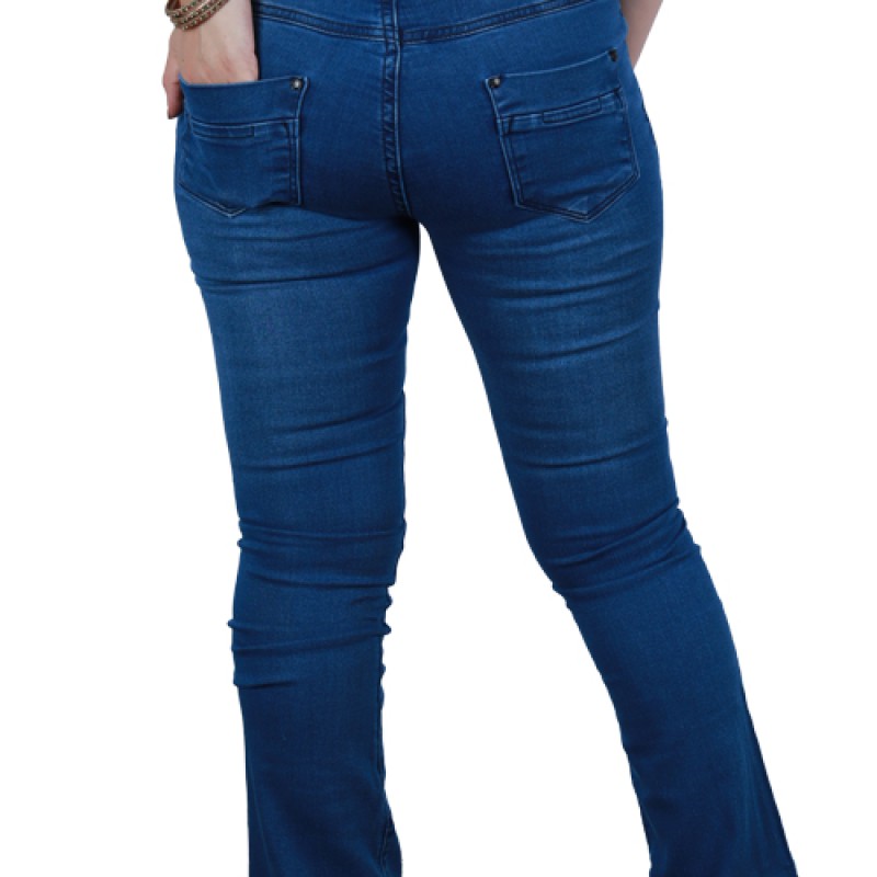 Minora Women's Pullover Straight Jeans--3