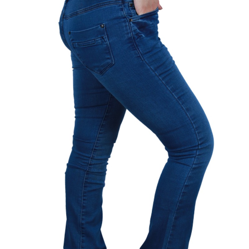 Minora Women's Pullover Straight Jeans--1