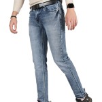 Men's Straight Fit Tapered Leg Jean