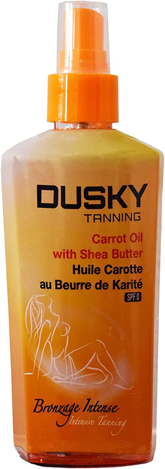 Dusky tanning Carrot tanning with Shea Butter Intensive Tanning