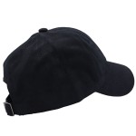 Minora Black Stylist Cap For Men