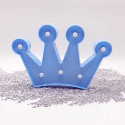 Crown Decor Blue Color