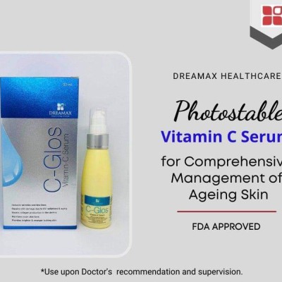Anti-Oxidant Vitamin C Serum Brighten Skin for Youthful Glow by Dreamax