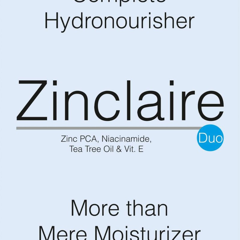 Zinclaire Control Moisturizer and acne Cream by DREAMAX--5