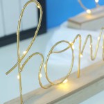 Home Word LED Decoration