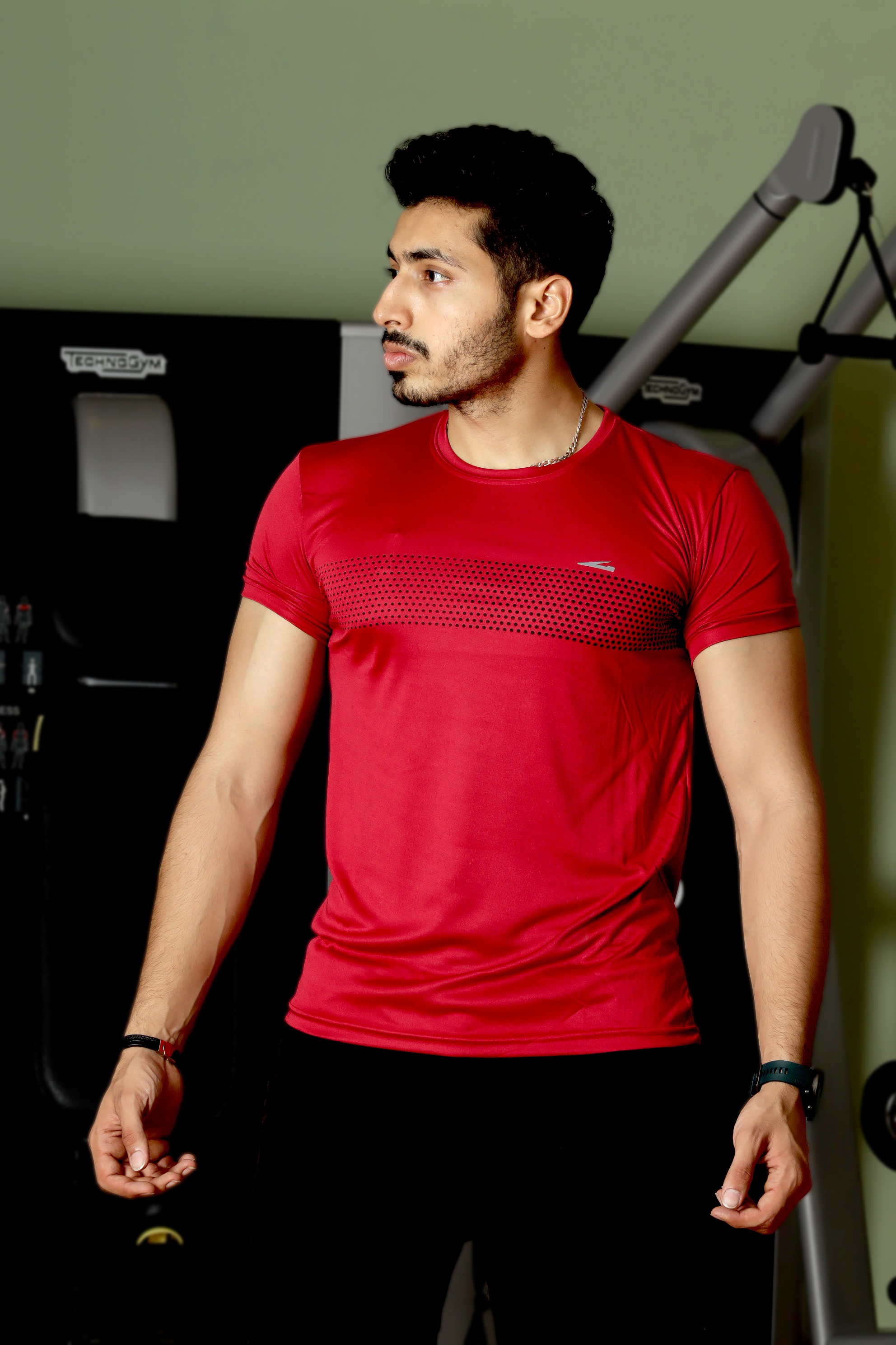 Minora Sport T-shirt for Men Active Quick Dry Crew Neck Athletic Running Gym