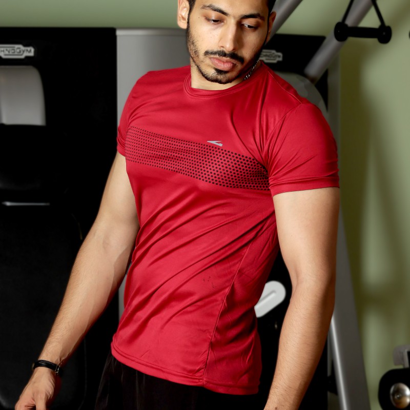 Minora Sport T-shirt for Men Active Quick Dry Crew Neck Athletic Running Gym--2
