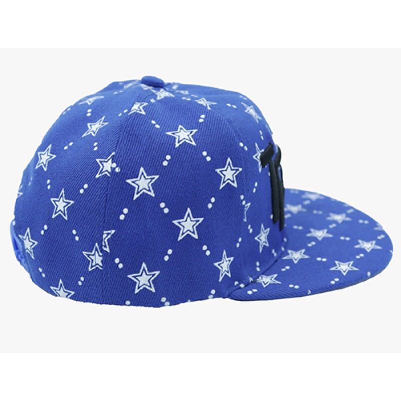 Blue Cap For men with Snap Closure--3