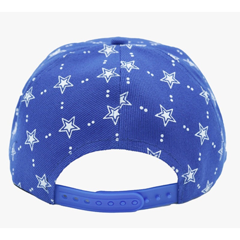 Blue Cap For men with Snap Closure--2