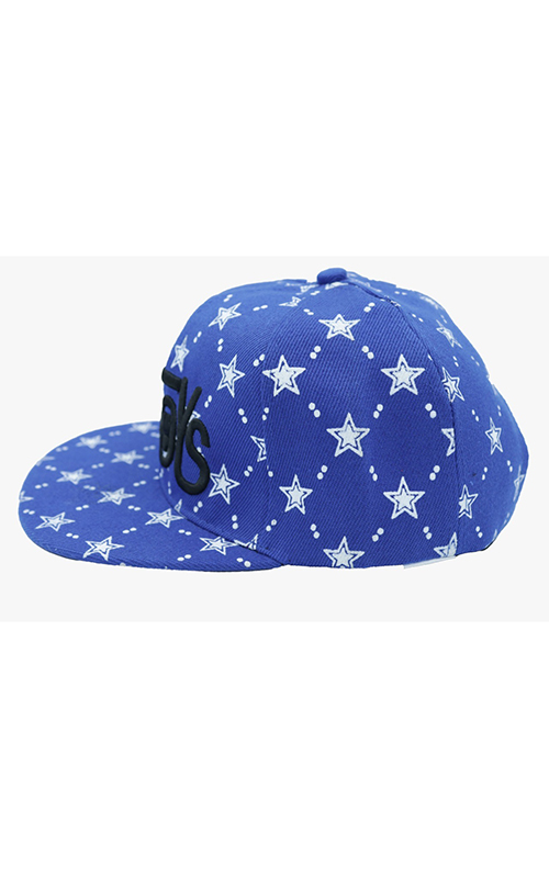 Blue Cap For men with Snap Closure
