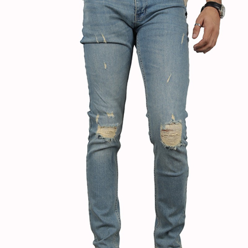 Buy Men's Ripped Jeans--0
