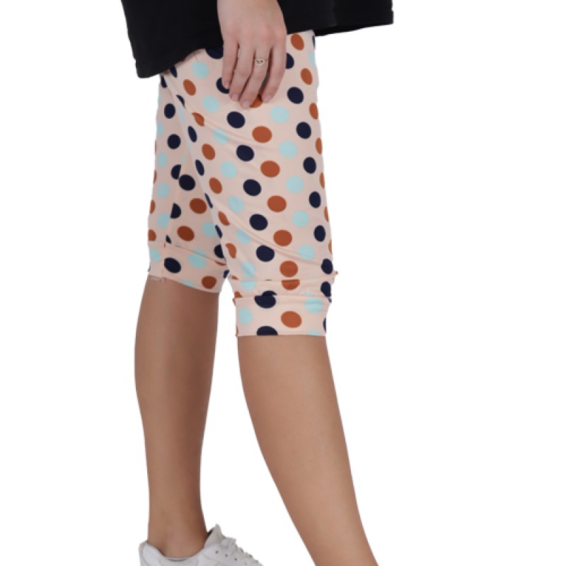 Sustainable Capri Pant For Women Cute Print Sleepwear--1