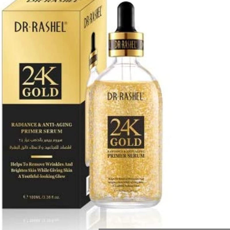 24K Gold radiance& anti-aging primer serum--0