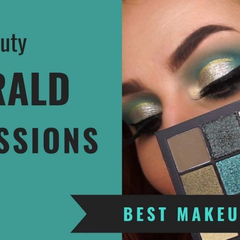 Obsessions Eyeshadow Palette by Huda Beauty Emerald--3