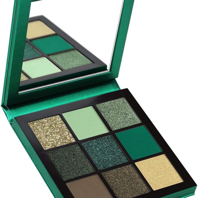 Obsessions Eyeshadow Palette by Huda Beauty Emerald--2