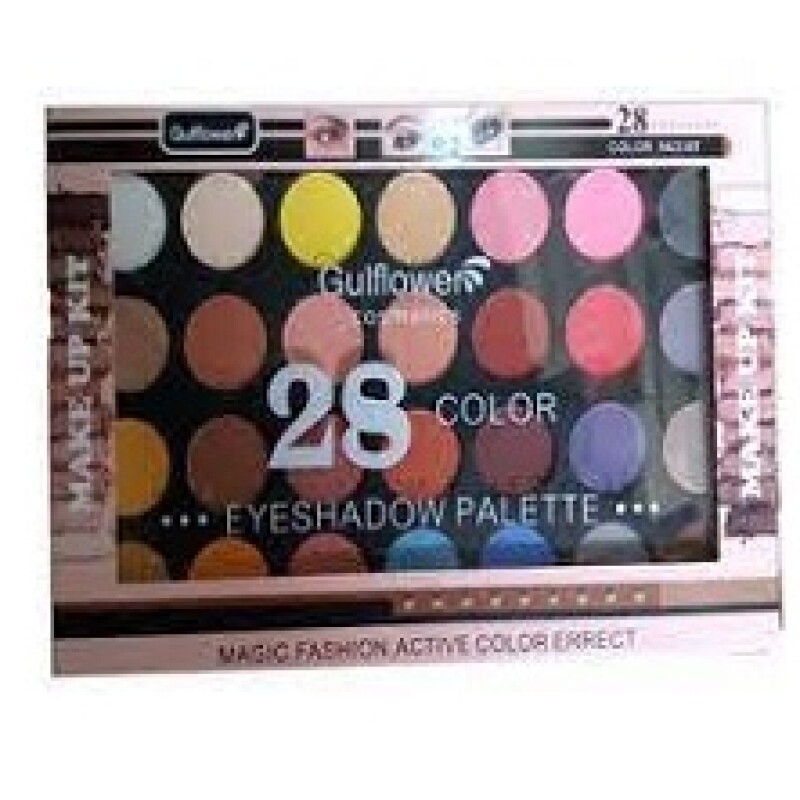 Gulflower Cosmetics Professional 28 Color Palette Eyeshadow--1
