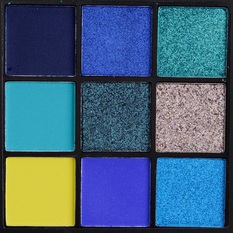 Exclusive New HUDA BEAUTY Obsessions Eyeshadow Palette (Sapphire)--2