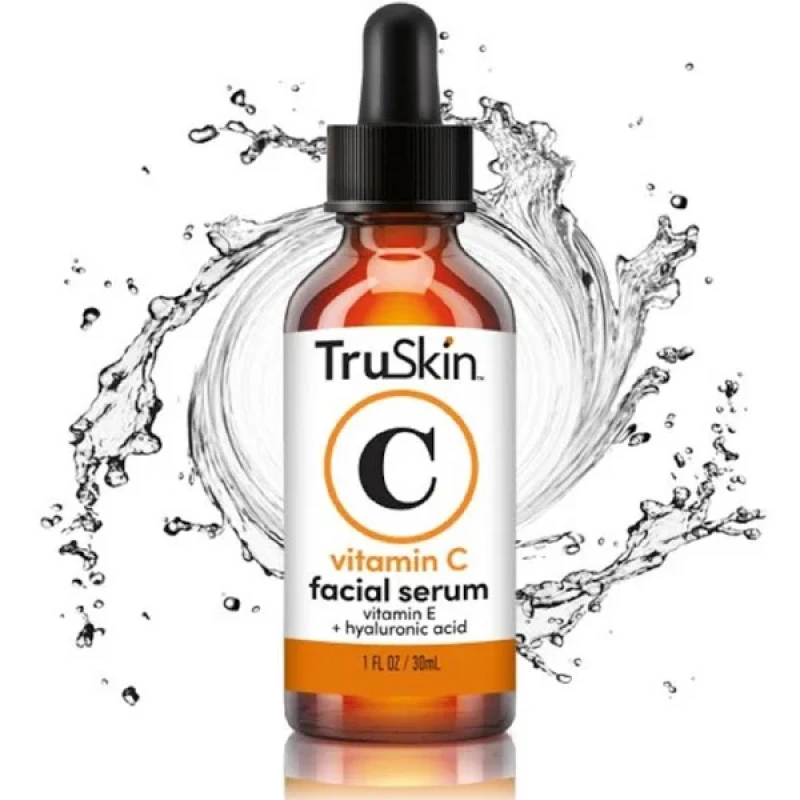 TruSkin Vitamin C Serum for Face, Anti Aging Serum with Hyaluronic Acid, Vitamin E--0