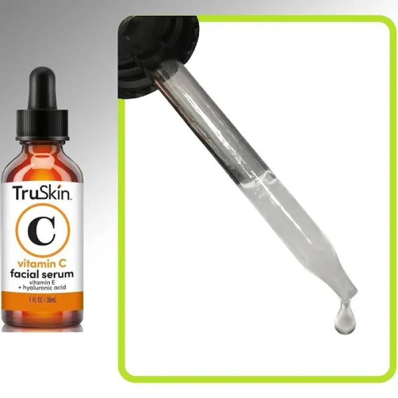 TruSkin Vitamin C Serum for Face, Anti Aging Serum with Hyaluronic Acid, Vitamin E--3