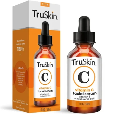 TruSkin Vitamin C Serum for Face, Anti Aging Serum with Hyaluronic Acid, Vitamin E,
