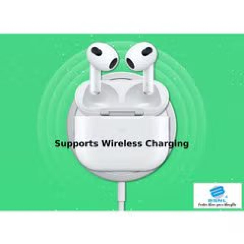 Airpod Intelligent Touch Sensor In-Ear Earphones With Qi Wireless Charging Case White--5
