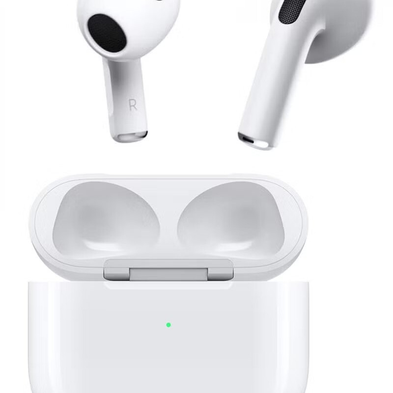 Airpod Intelligent Touch Sensor In-Ear Earphones With Qi Wireless Charging Case White--4