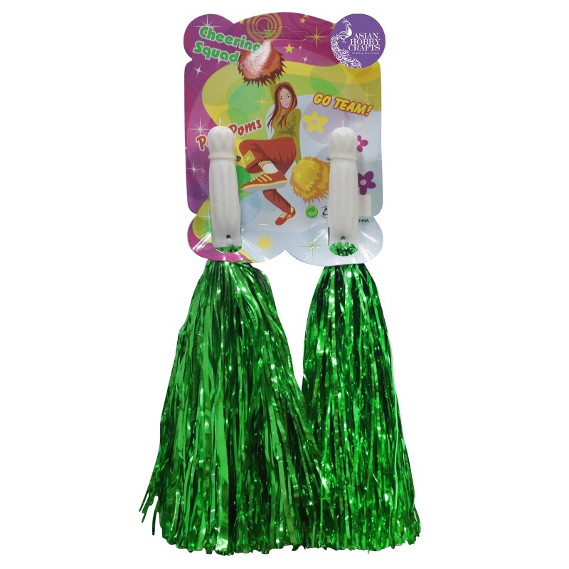 Cheer leading Squad Spirited Fun Poms Pompoms Cheer Costume Accessory for Party Dance Sports--0
