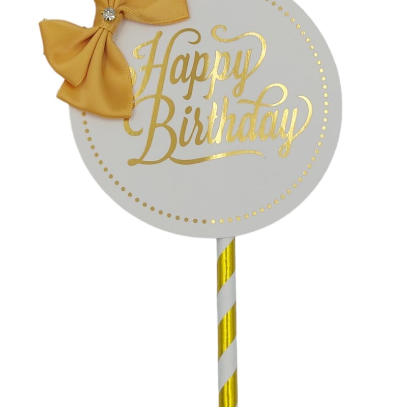 Happy Birthday Cake Toppers  for Birthday Party--2