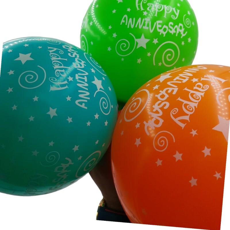 Party Balloons, Premium Assorted Colorful Balloons, Bulk Pack of Strong Latex Balloons for Birthday--2